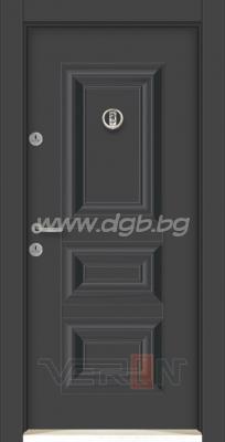 Входна врата,серия Outdoor,модел D–140,антрацит с термомост